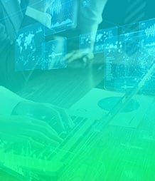 computer with computer visulization