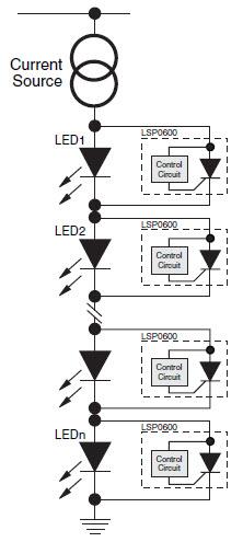 Bourns LSPxAJR LED Shunt Protectors