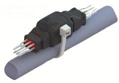 Technische Zeichnung - TE Connectivity Deutsch 369-Serie Steckverbinder