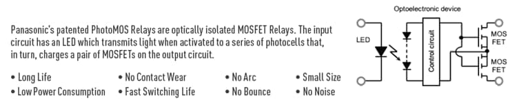 Panasonic Industrial Devices PhotoMOS Relais