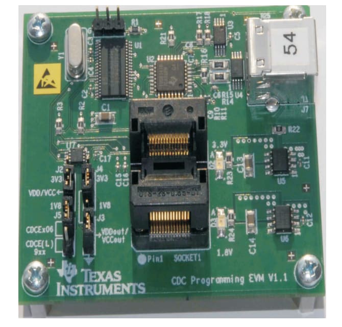 Texas Instruments CDCEL9XXPROGEVM EEPROM Programming Board