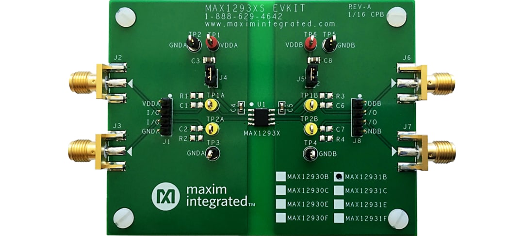 Analog Devices / Maxim Integrated MAX12930/MAX12931 Evaluierungskits