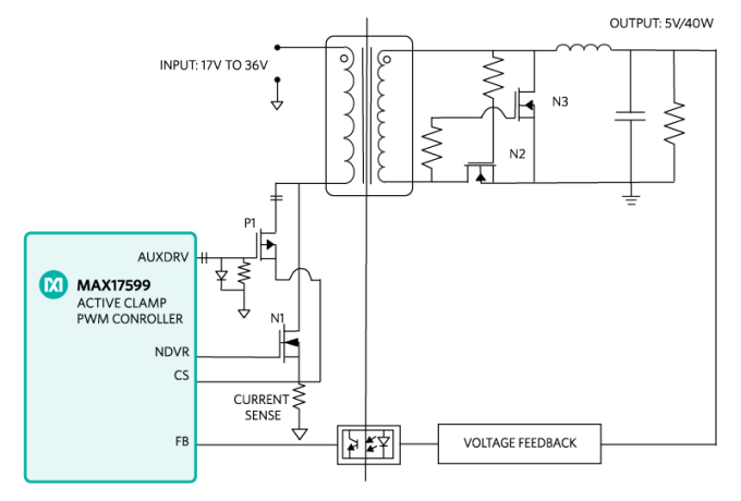 Analog Devices / Maxim Integrated MAXREFDES116 Stromversorgungs-Referenzdesigns