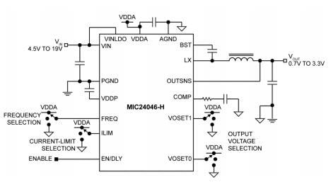 Microchip Technology MIC24046 Abwärtswandler