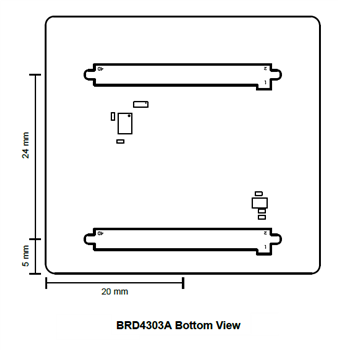Schaltplan - Silicon Labs SLWRB4303A Funkboard
