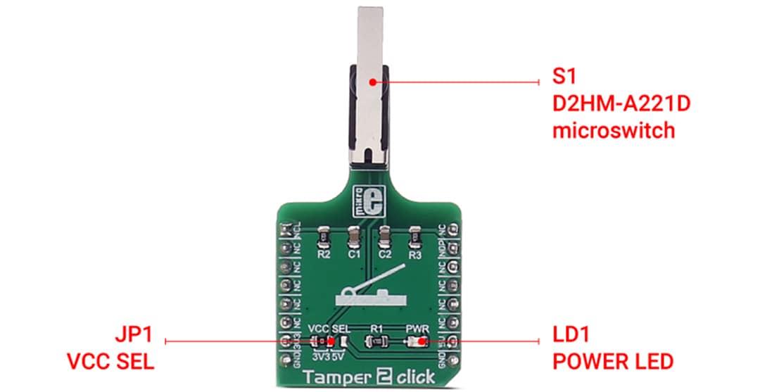 Mikroe Mikroe-2552 Tamper 2 Click