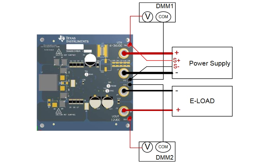 Blockdiagramm - Texas Instruments LM5176EVM-HP Auf-/Abwärtsregler-EVM