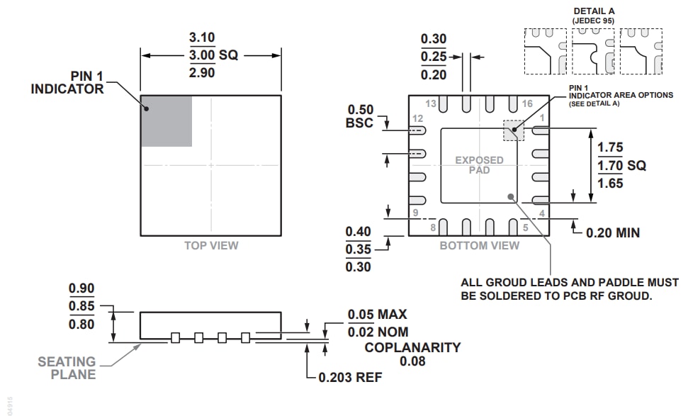 Analog Devices Inc. EVAL-HMC1096 Evaluationsboard