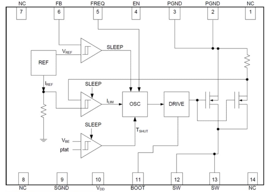 Texas Instruments LM2623 DC/DC-Aufwärtswandler