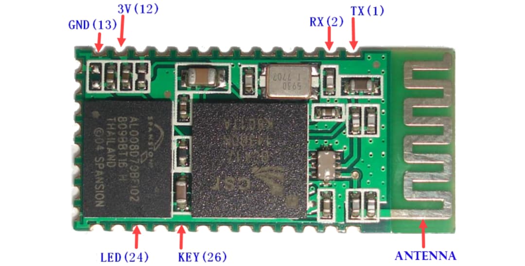 OSEPP Electronics HC-06 BLUETOOTH® Module