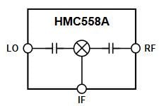 Analog Devices Inc. HMC558A GaAs-MMIC-Grundwellenmischer