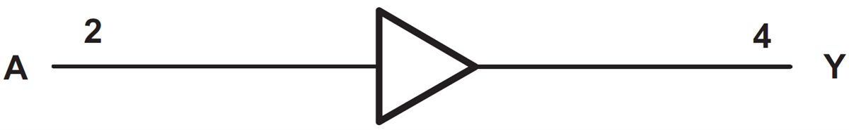 Blockdiagramm - Texas Instruments SN74LV1T34 Buffer-Logikpegelwandler