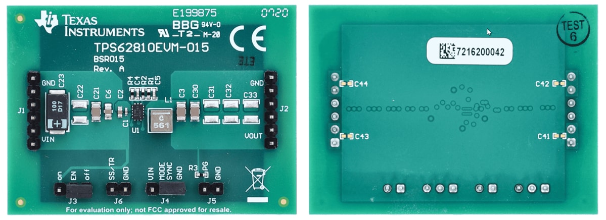 Texas Instruments TPS62810EVM-015 Evaluierungsmodul