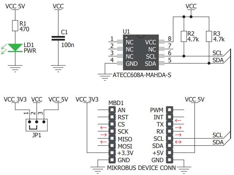Mikroe Secure 4 Click Board™
