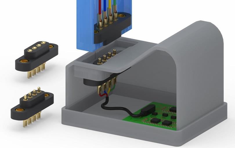 Application Circuit Diagram - Mill-Max 868 Series SLC Connectors