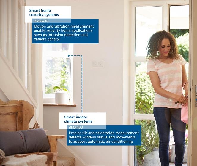 Bosch BMA400 3-Achsen-Beschleunigungsmesser