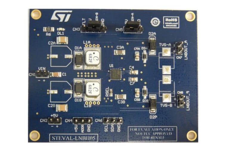 STMicroelectronics STEVAL-LNBH05 Evaluierungsboard