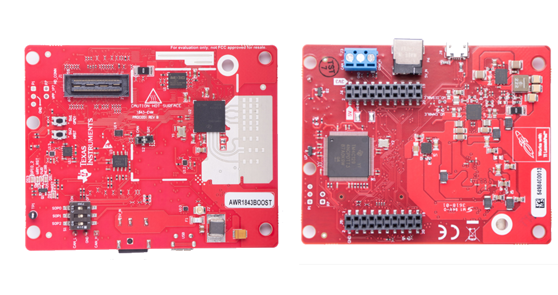 Texas Instruments IWR1843BOOST Industrie-Evaluierungsmodul