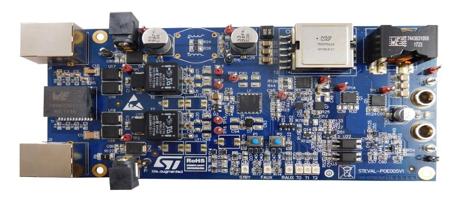 Tabelle - STMicroelectronics STEVAL-POE005V1 Evaluierungsboard