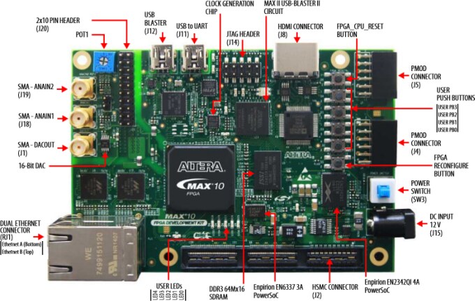 Altera DK-DEV-10M50A MAX 10 FPGA-Development Board