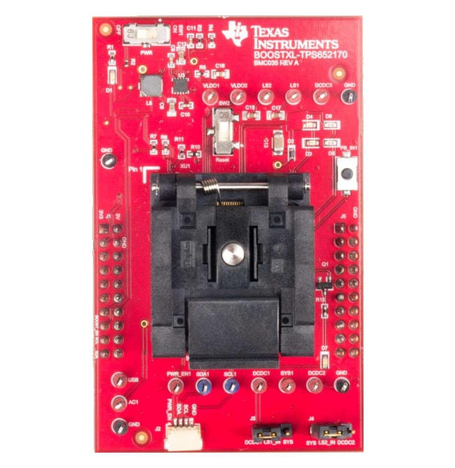 Schaltungsanordnung - Texas Instruments BOOSTXL-TPS652170 Programmier-BoosterPack™
