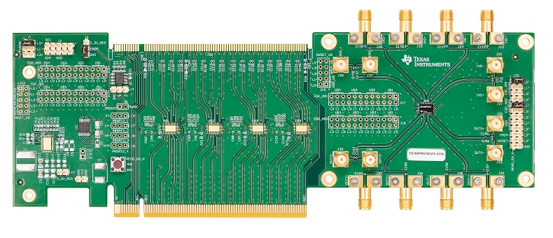 Schaltungsanordnung - Texas Instruments DS160PR410EVM-SMA Evaluierungsmodul
