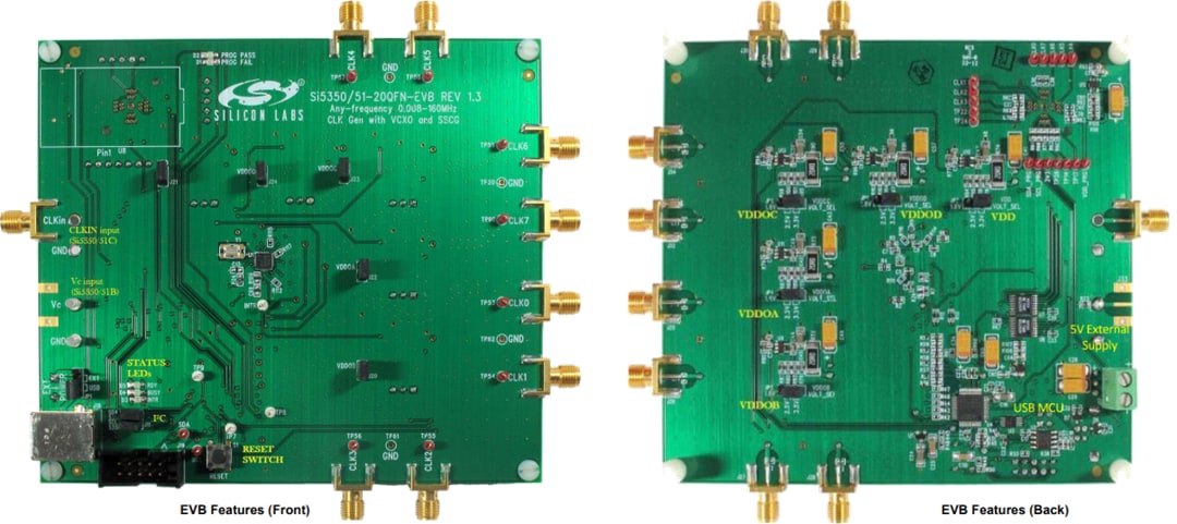 Skyworks Solutions Inc. Si535x-EVB Evaluierungsboard