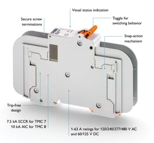 Tabelle - Phoenix Contact TMC 7 Zusatzschutzeinrichtungen