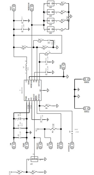 Schaltplan - Analog Devices / Maxim Integrated MAX20059 Evaluierungskit