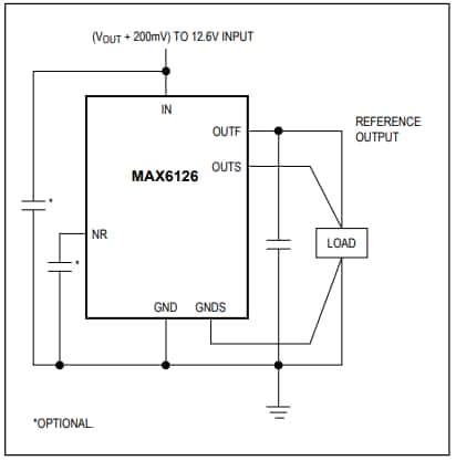 Analog Devices / Maxim Integrated MAX6126 Spannungsreferenzen