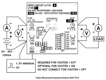Technische Zeichnung - Analog Devices Inc. LT306x Demonstrationsboards
