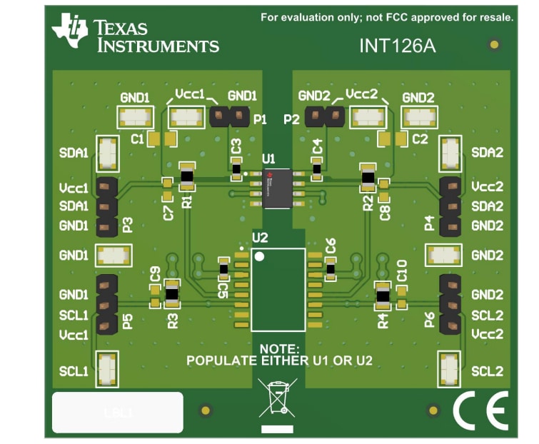 Schaltungsanordnung - Texas Instruments ISO1640EVM Evaluierungsmodul