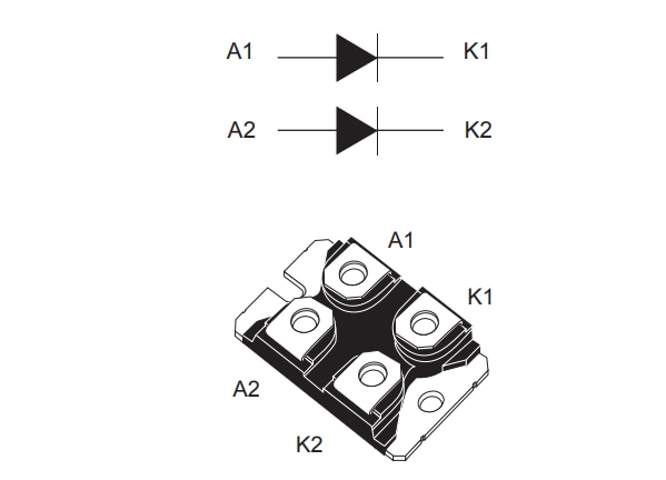 Applikations-Schaltungsdiagramm - STMicroelectronics STPS240H100TV1Y Automotive-Schottky-Gleichrichter