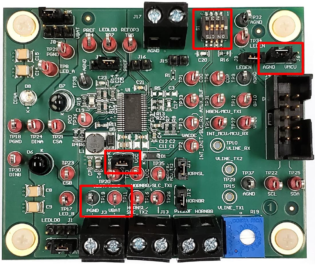 Tabelle - Texas Instruments TPS8802EVM Rauch-/CO-Melder-Evaluierungsmodul (EVM)