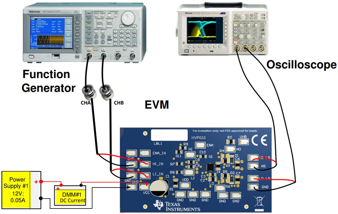 Tabelle - Texas Instruments UCC5320SCEVM Gate-Treiber-Evaluierungsmodul (EVM)