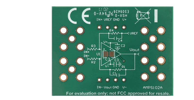 Texas Instruments TLV9051DPWEVM Evaluierungsmodul