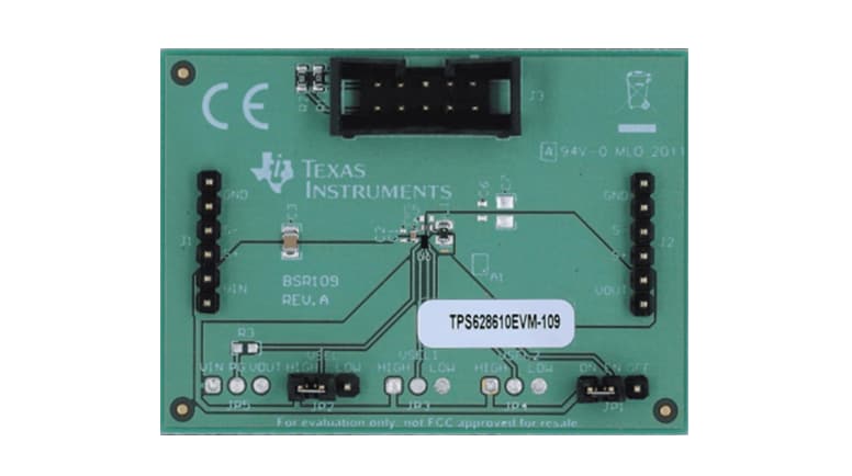 Technische Zeichnung - Texas Instruments TPS62861xEVM-109 Evaluierungsmodul (EVM)