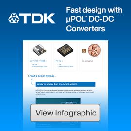 Infografik - TDK μPOL™ DC/DC-Leistungsmodule