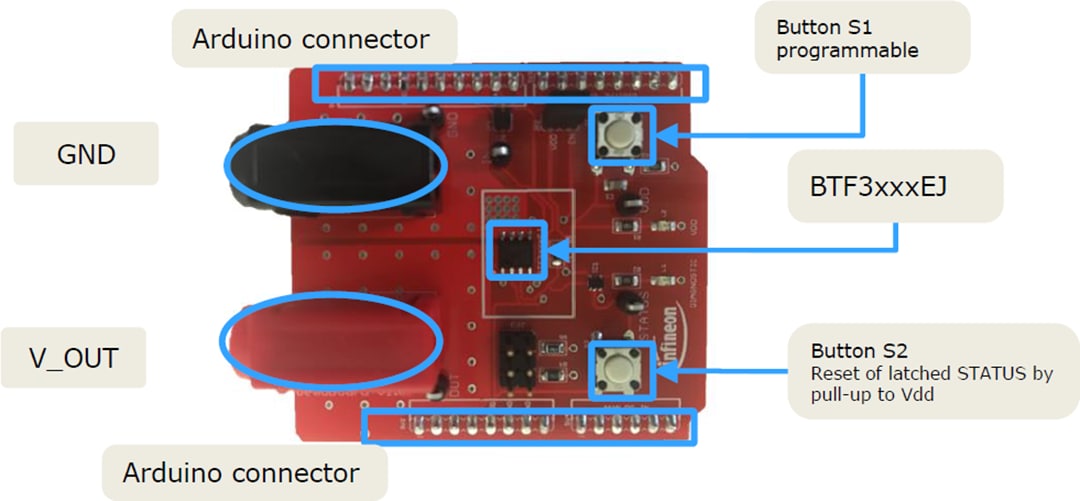 Infineon Technologies BTF3050EJ Demonstrationsboard