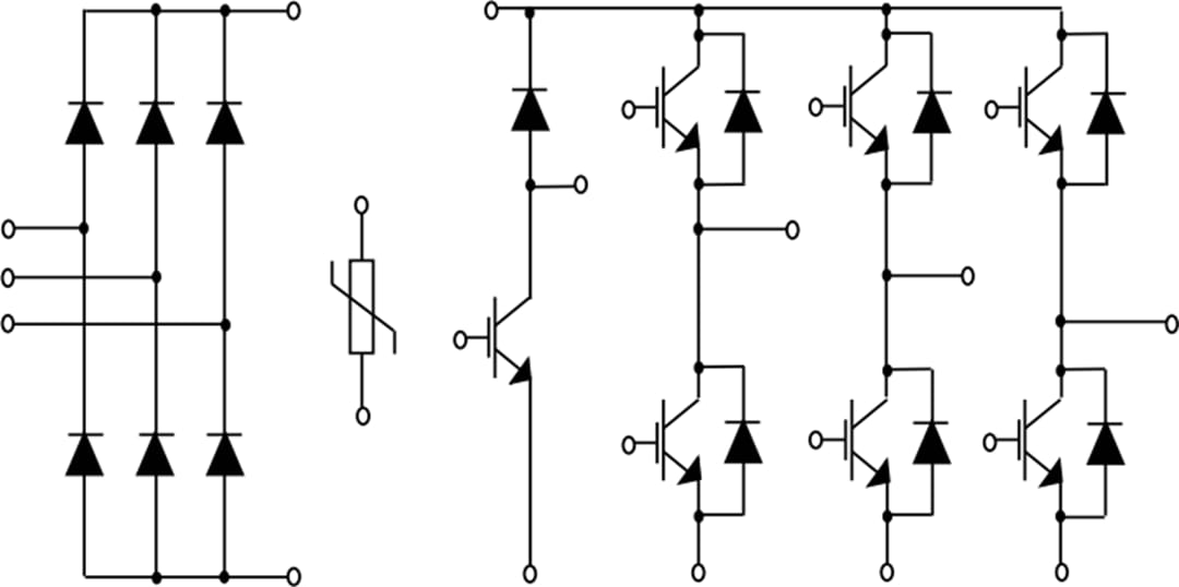 STMicroelectronics A2C50S65M2 und A2C50S65M2-F ACEPACK™ 2 Leistungsmodule