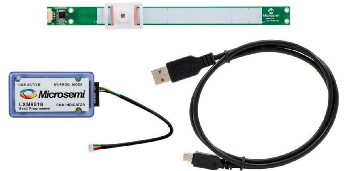 Microchip Technology LXE/LXK330x Lineare Positionssensor-Boards und -Kits