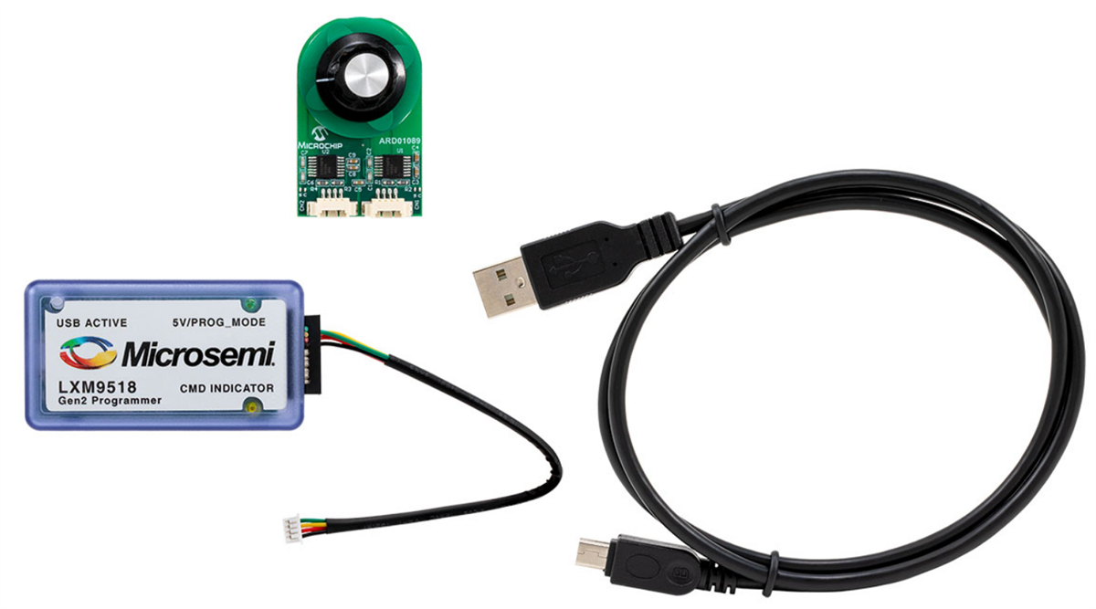 Microchip Technology LXE/LXK330x Drehwinkelsensor-Boards und -Kits