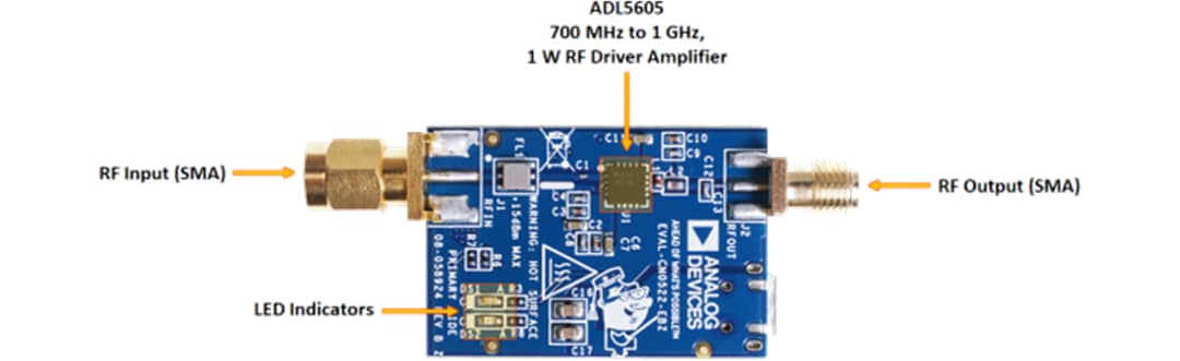 Analog Devices Inc. CN0522 Schaltungs-Evaluierungsboard (EVAL-CN0522-EBZ)