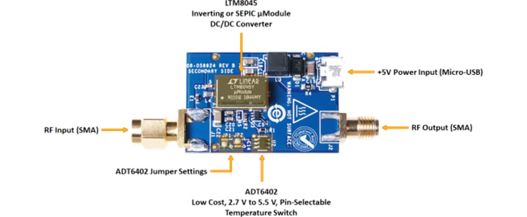 Analog Devices Inc. CN0522 Schaltungs-Evaluierungsboard (EVAL-CN0522-EBZ)