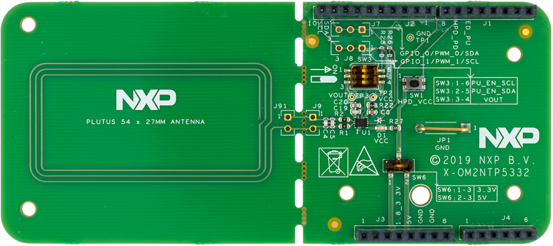 NXP Semiconductors OM2NTP5332 NTAG® 5 Link-/Schalter-Development Kit