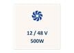 12-V- und 48-V-Wechselrichterapplikationen im Bereich von 500 W