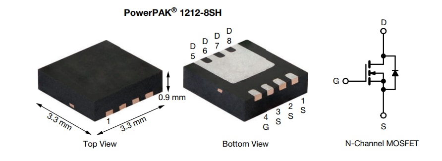 Vishay / Siliconix SISH892BDN 100-V-n-Kanal-MOSFET