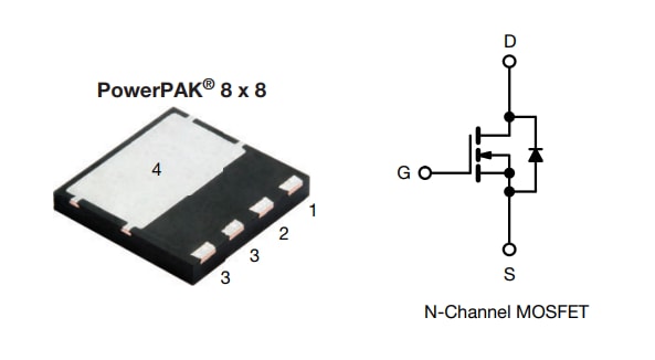 Vishay / Siliconix SiHH080N60E E-Baureihe Leistungs-MOSFETs