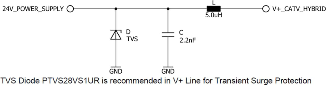 Applikations-Schaltungsdiagramm - Qorvo QPA3359 Push-Pull-Verstärker
