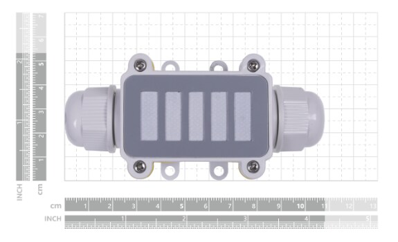 Technische Zeichnung - Seeed Studio SenseCAP SOLO CO2 5000 (A2) - NDIR CO2-Sensor